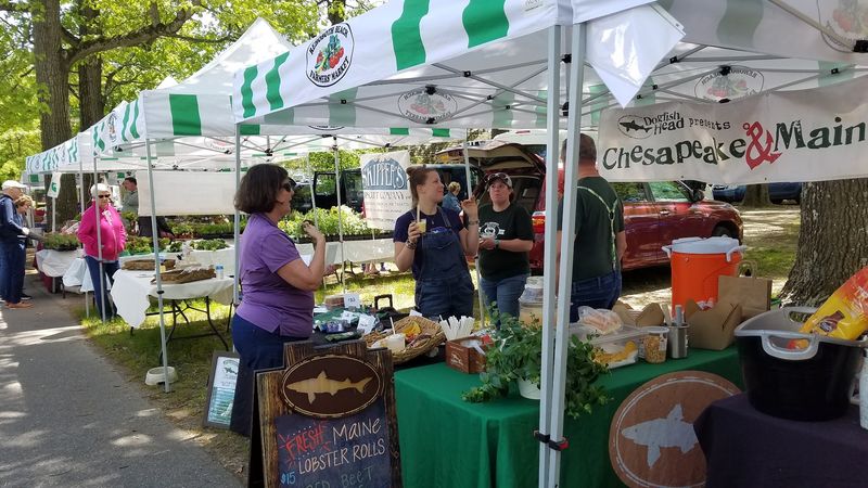 Rehoboth Beach Farmers' Market, Rehoboth Beach, Delaware