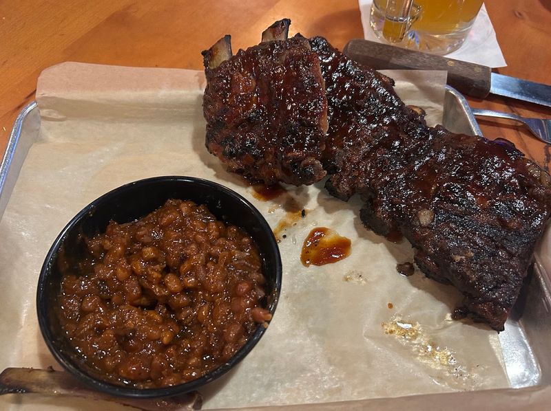 Ribs, Brisket, and the Smokier Side of the Menu Ribs, Brisket, and the Smokier Side of the Menu
