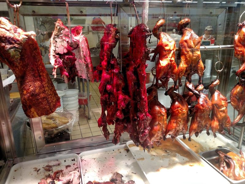 Roast Duck and the Hot Foods Corner Roast Duck and the Hot Foods Corner
