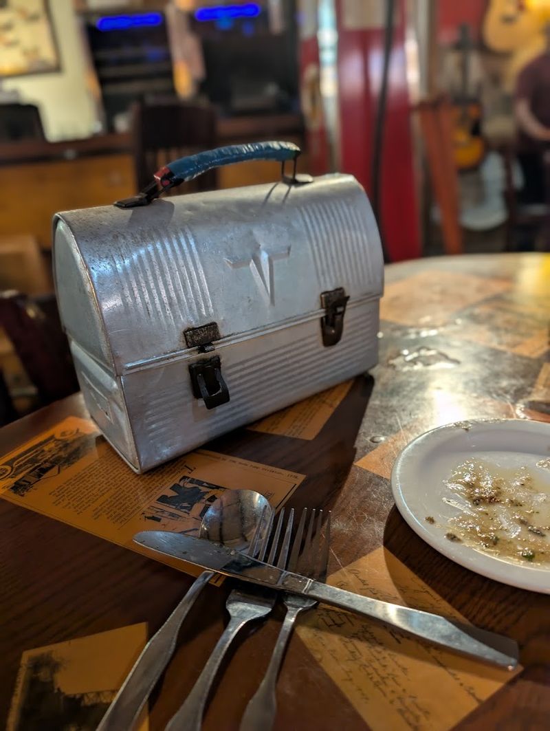 Rolls in a Metal Lunchbox