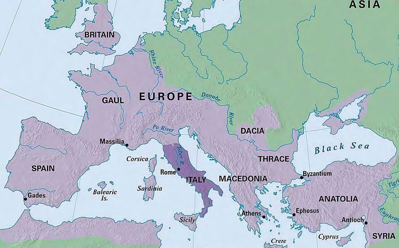 Roman Empire (27 BCE–476 CE in the West)