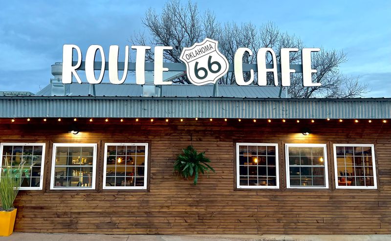 Route 66 Cafe At The Market, Clinton, Oklahoma
