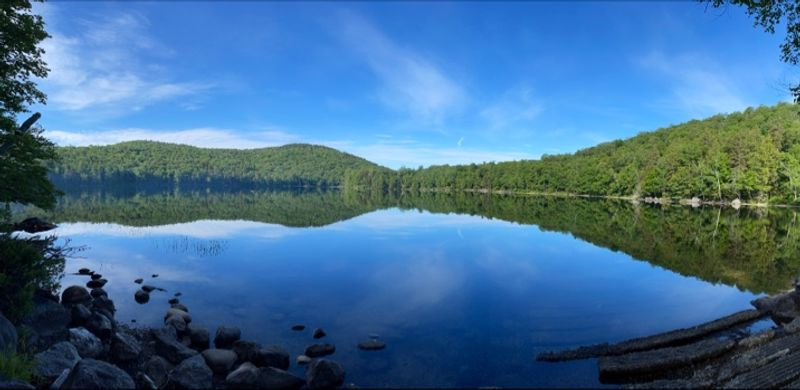 Russell Pond Campground, White Mountain National Forest, Woodstock, New Hampshire Russell Pond Campground, White Mountain National Forest, Woodstock, New Hampshire