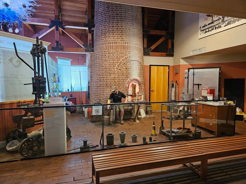 Sandwich Glass Museum studio demonstrations, Sandwich Sandwich Glass Museum studio demonstrations, Sandwich