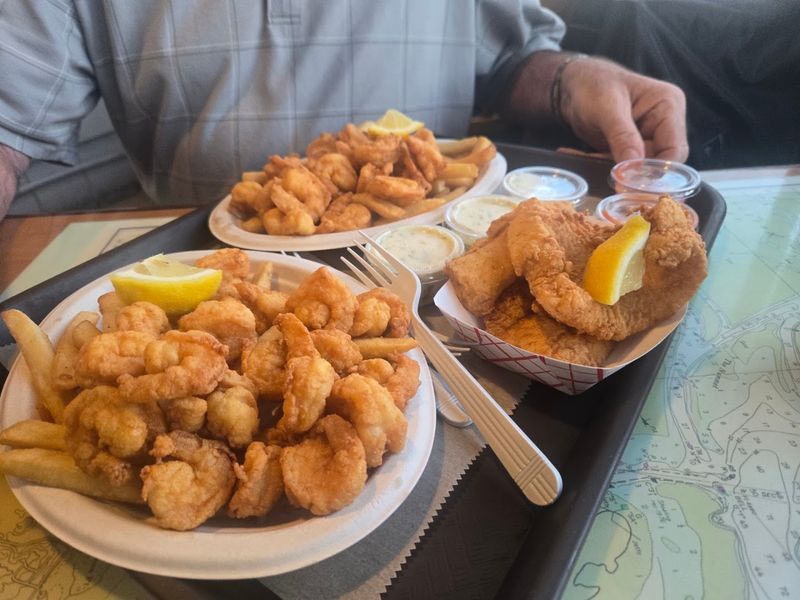 Scallops, Shrimp, and the Fried Plate Options Scallops, Shrimp, and the Fried Plate Options