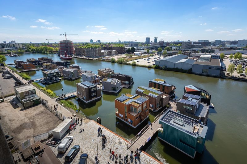 Schoonschip, Amsterdam, Netherlands Schoonschip, Amsterdam, Netherlands