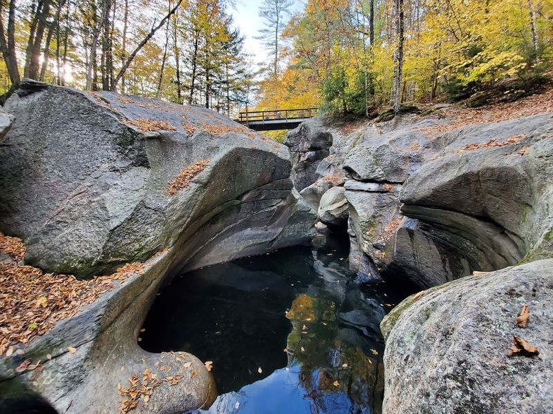 Sculptured Rocks Natural Area, Groton, New Hampshire