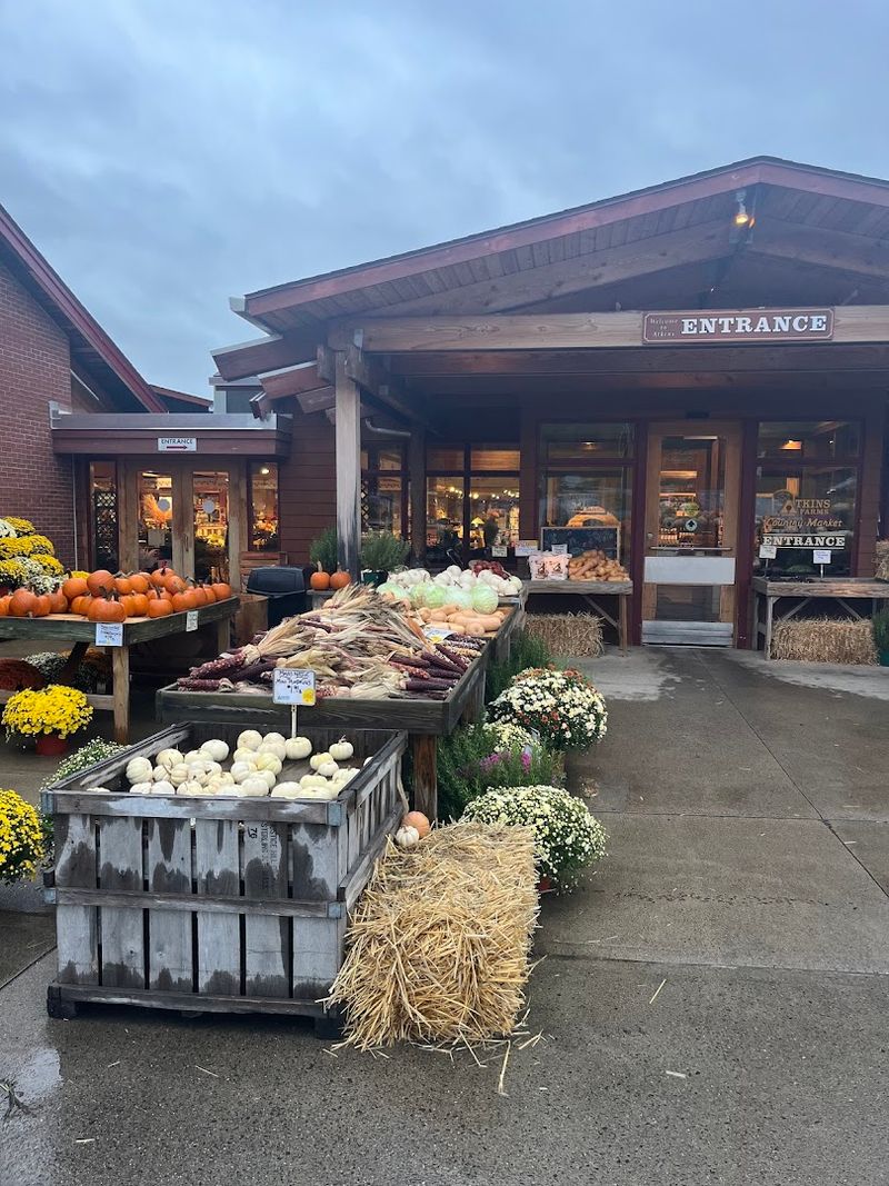 Seasonal Displays and Fall at Atkins Farms Seasonal Displays and Fall at Atkins Farms