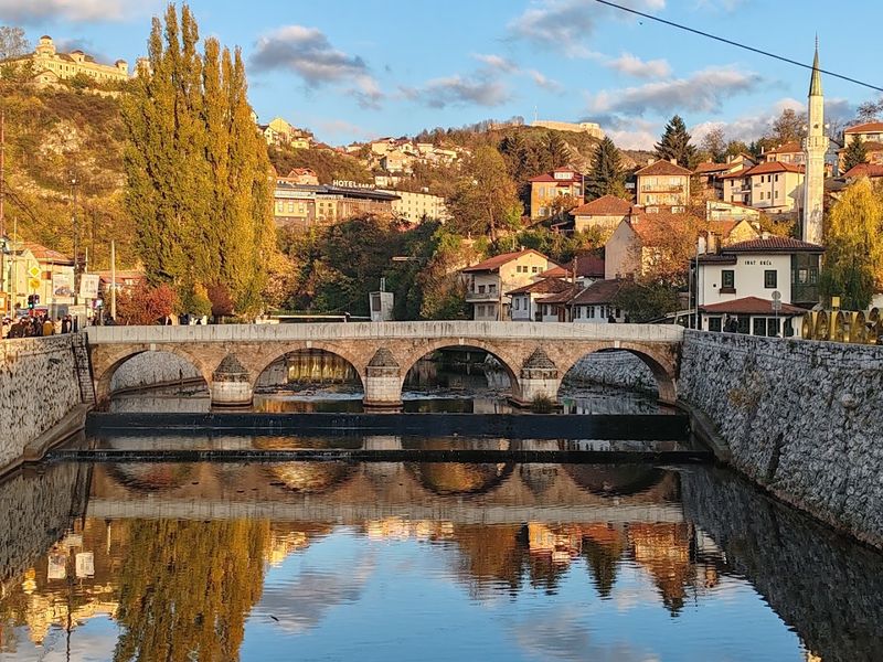 Šeher-Ćehaja Bridge, Sarajevo, Bosnia and Herzegovina