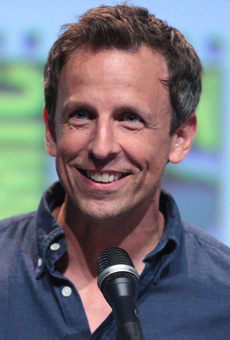 Seth Meyers And Alexi Ashe Seth Meyers And Alexi Ashe