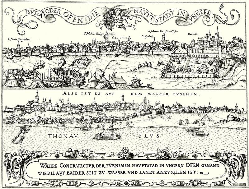 Siege of Buda Castle, Hungary, 1541 Siege of Buda Castle, Hungary, 1541