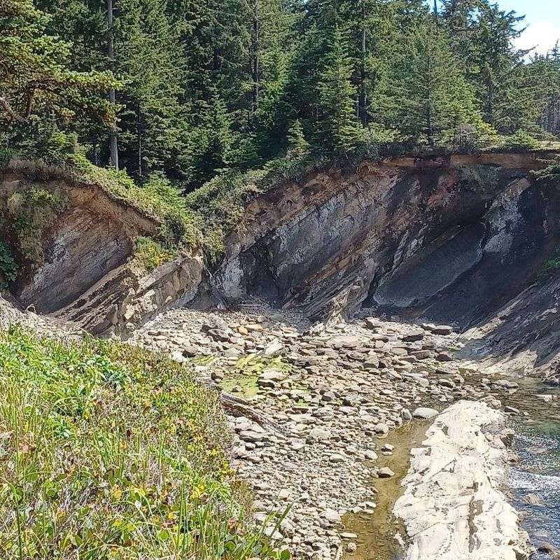Simpson Beach: The Hidden Cove Below Simpson Beach: The Hidden Cove Below