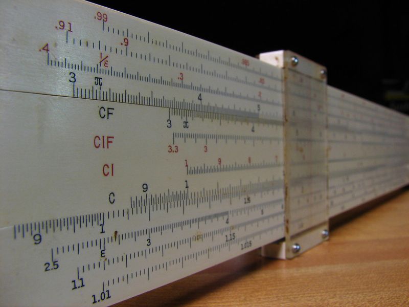 Slide Rule Mathematics