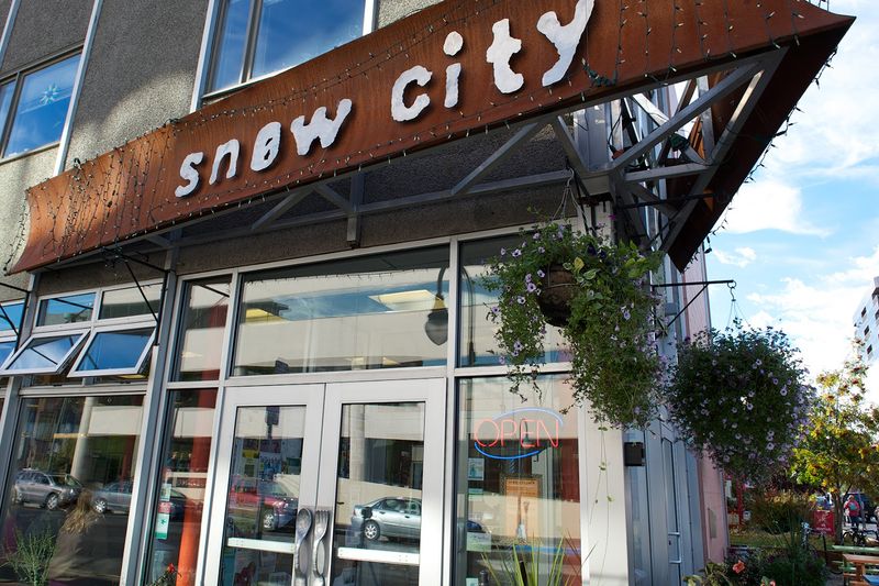 Snow City Cafe, Anchorage, Alaska Snow City Cafe, Anchorage, Alaska