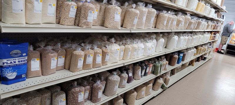 Spices, Flours, and the Baking Supply Section Spices, Flours, and the Baking Supply Section