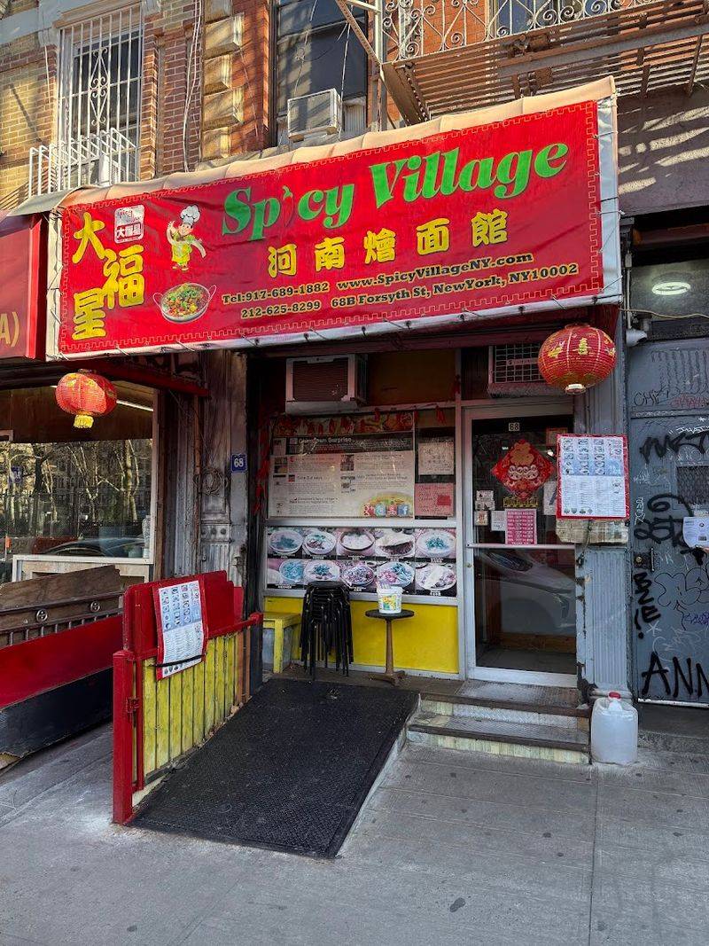 Spicy Village, Chinatown, Manhattan Spicy Village, Chinatown, Manhattan