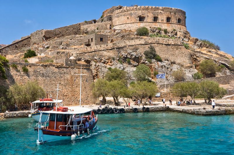 Spinalonga Island, Greece Spinalonga Island, Greece