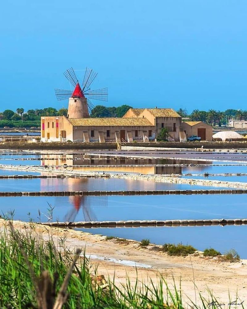 Stagnone Lagoon, Marsala, Sicily, Italy