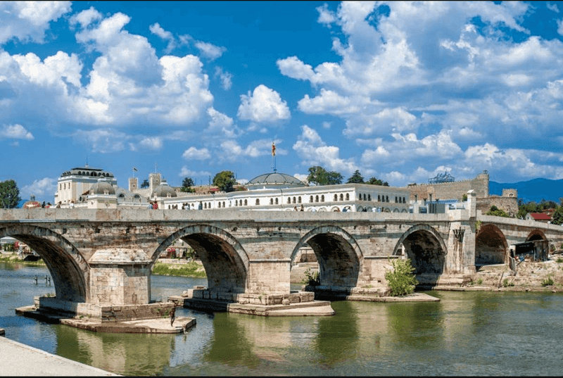 Stone Bridge, Skopje, North Macedonia