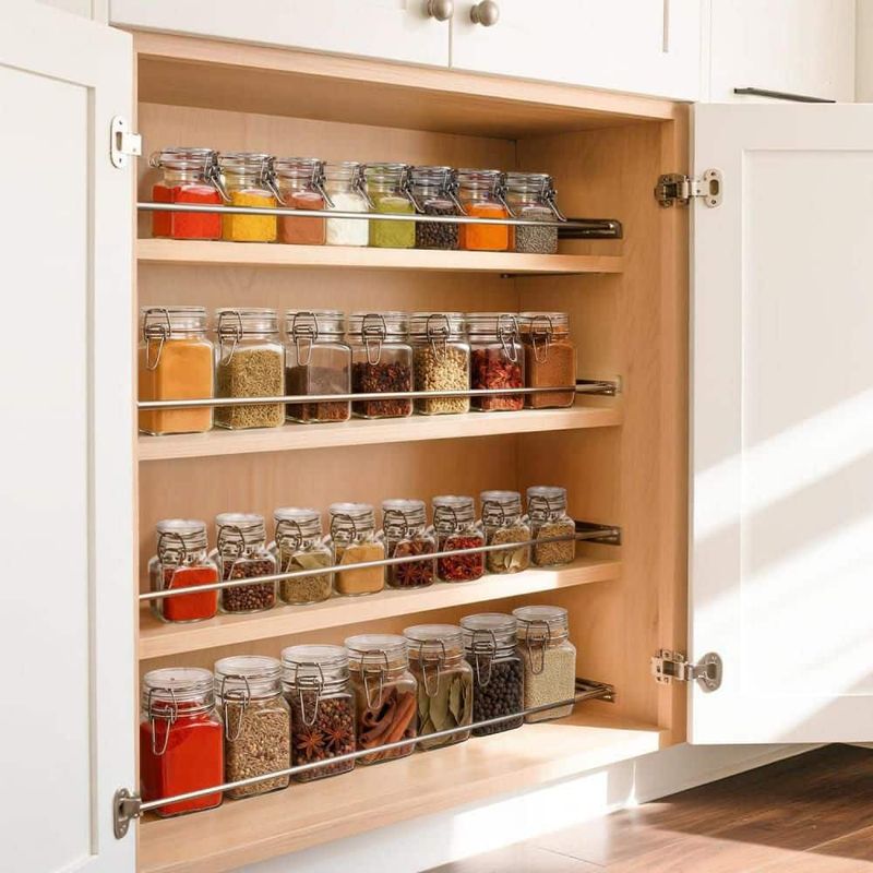 Store dried spices for flavor, not just shelf life