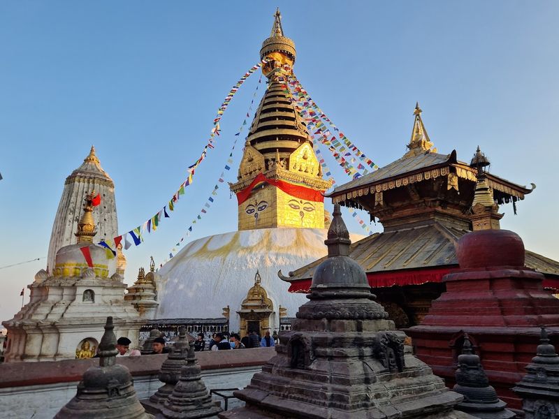 Swayambhunath Stupa, Kathmandu, Bagmati Province, Nepal Swayambhunath Stupa, Kathmandu, Bagmati Province, Nepal
