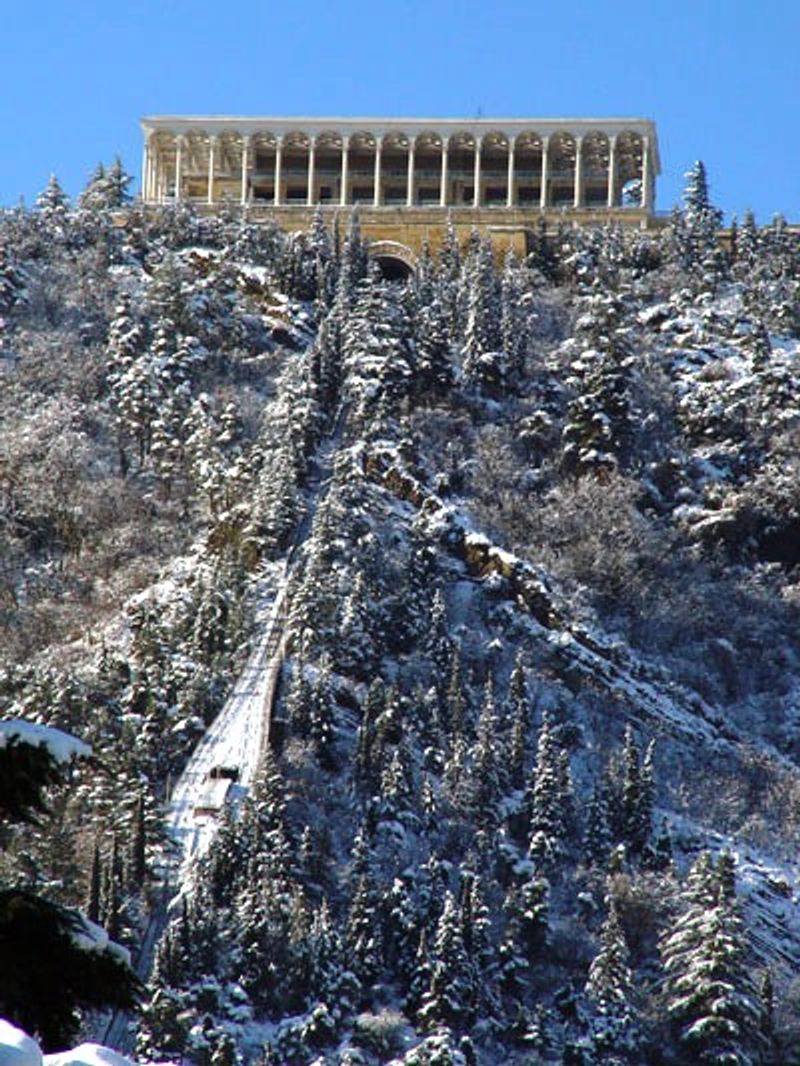 Tbilisi Funicular, Tbilisi, Georgia Tbilisi Funicular, Tbilisi, Georgia