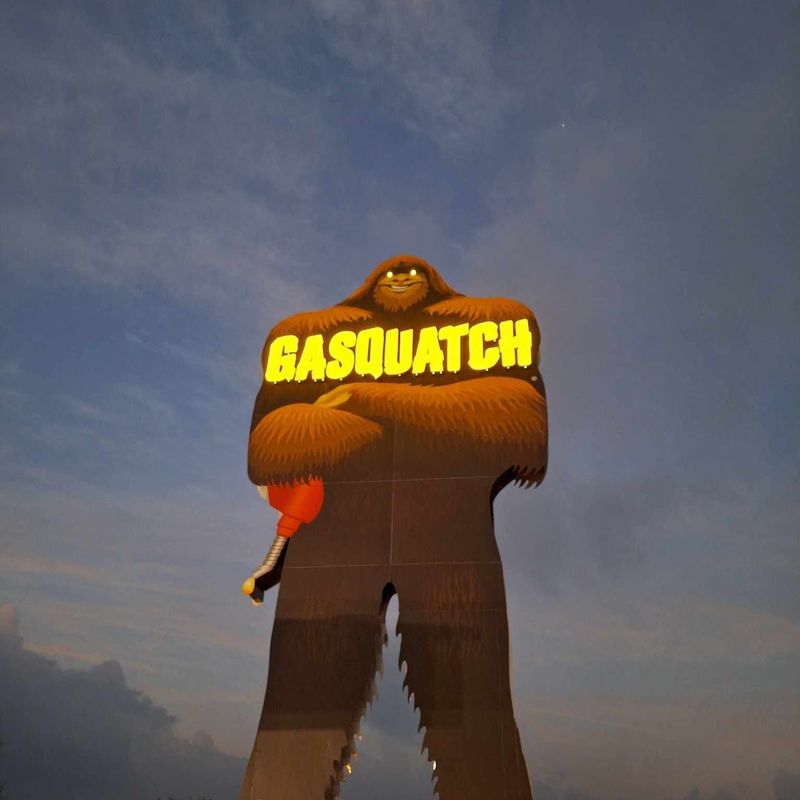 The 30-Foot Sasquatch Outside The 30-Foot Sasquatch Outside