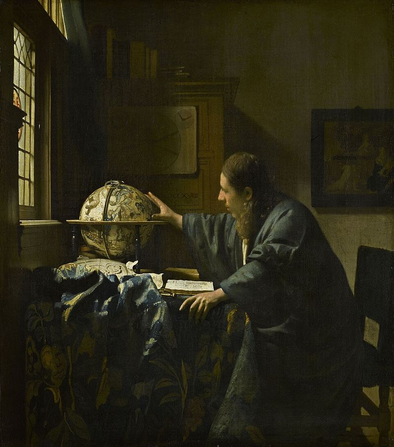The Astronomer by Johannes Vermeer The Astronomer by Johannes Vermeer
