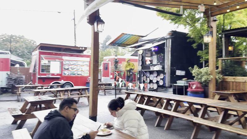 The Atmosphere and Community Feel of the Food Pod The Atmosphere and Community Feel of the Food Pod