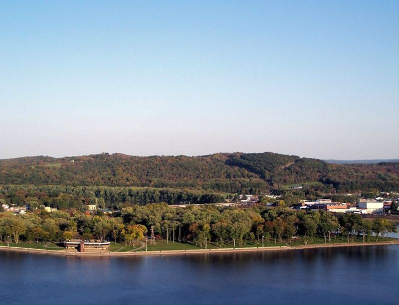 The River Towns Visible From the Overlook The River Towns Visible From the Overlook