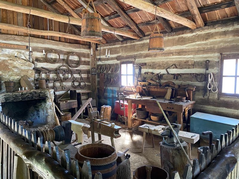 The Blacksmith Shop and Other Working Craft Demonstrations