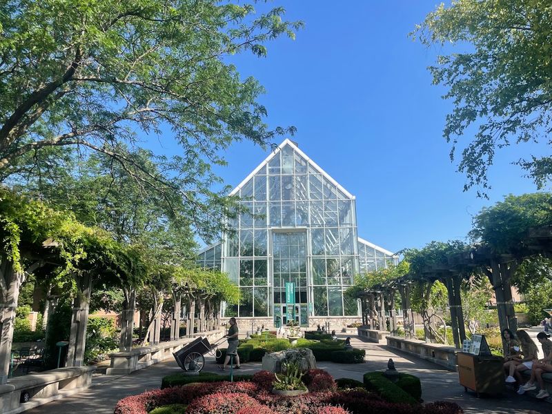 The Botanical Garden That Greets You at the Gate