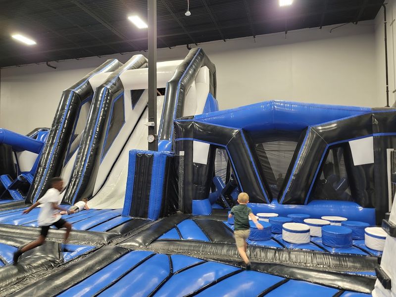 The Bounce House Inflatable Area for Younger Visitors