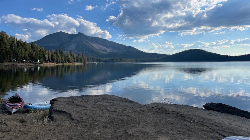 The Caldera at the Summit: Paulina Lake and East Lake The Caldera at the Summit: Paulina Lake and East Lake