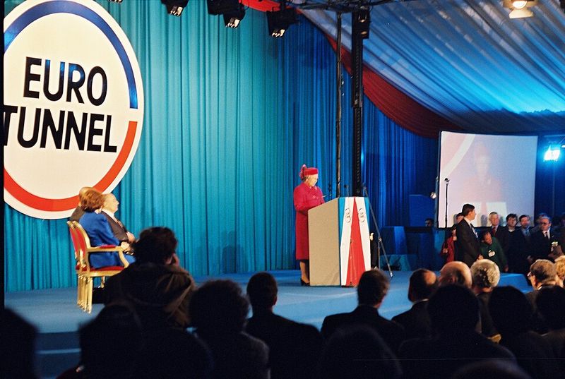 The Channel Tunnel Officially Opened The Channel Tunnel Officially Opened