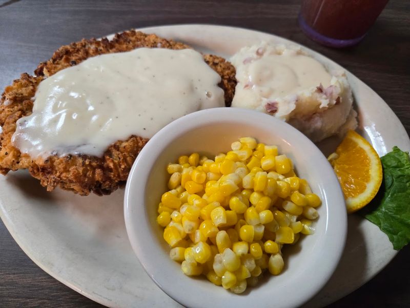 The Chicken Fried Steak and Other Mains