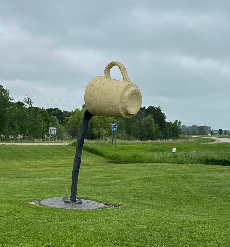 The Coffee Cup Sculpture Across the Way The Coffee Cup Sculpture Across the Way