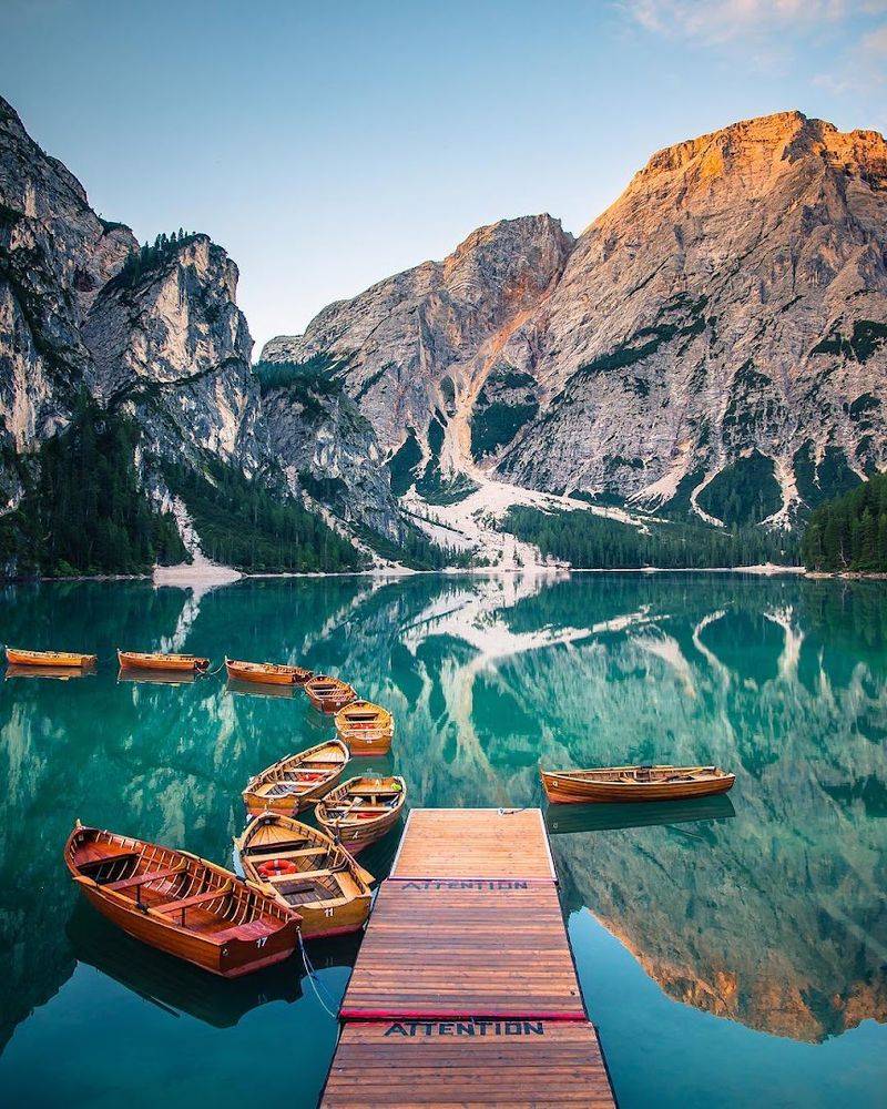 The Dolomites, Italy The Dolomites, Italy