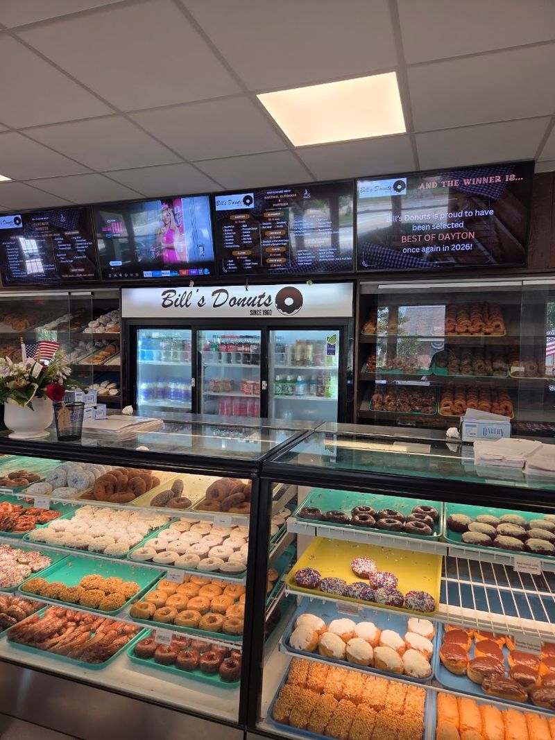 The Donut Selection on Display The Donut Selection on Display
