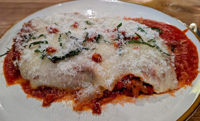 The Eggplant Parmesan Worth the Trip Alone The Eggplant Parmesan Worth the Trip Alone