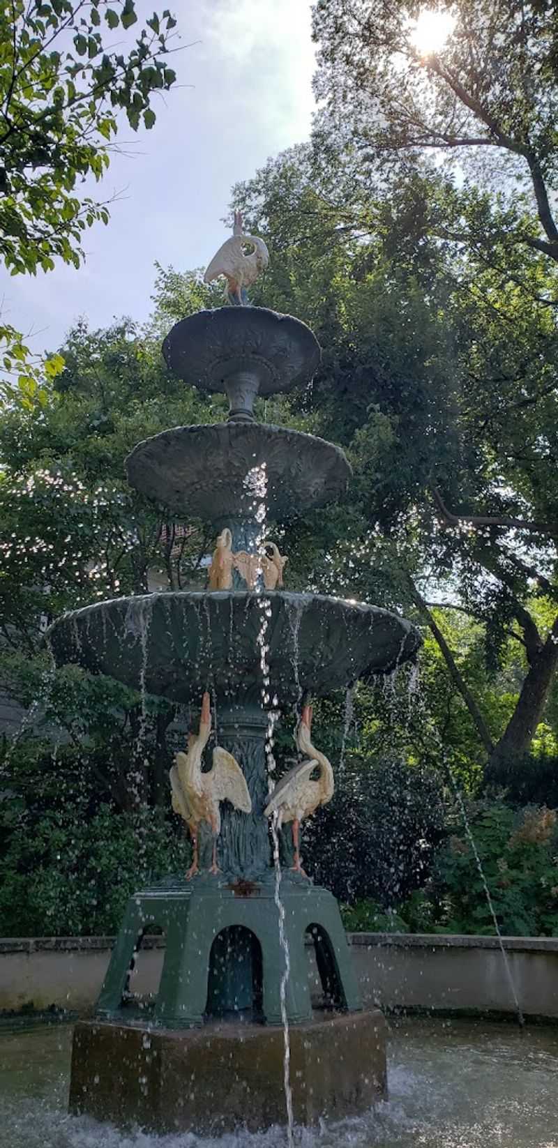 The Famous Heron Fountain The Famous Heron Fountain