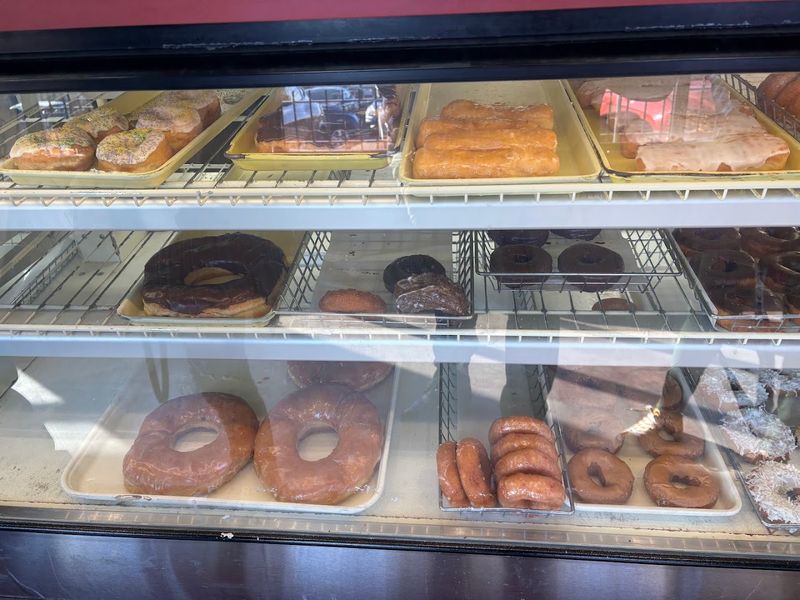 The Famous Seven-Inch Glazed Donut Known as the Big Dat The Famous Seven-Inch Glazed Donut Known as the Big Dat