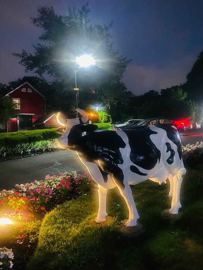 The Giant Cow That Greets You on Arrival The Giant Cow That Greets You on Arrival