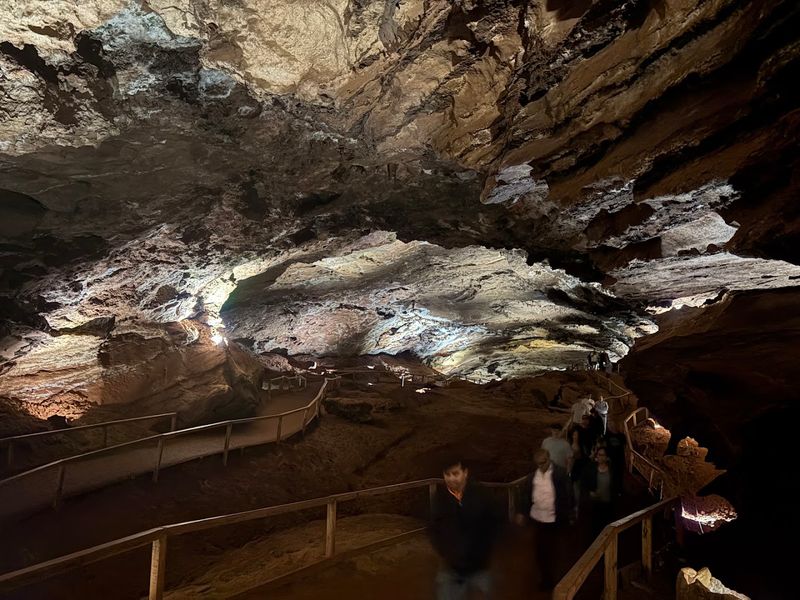 The Guided Trek Into the Caverns
