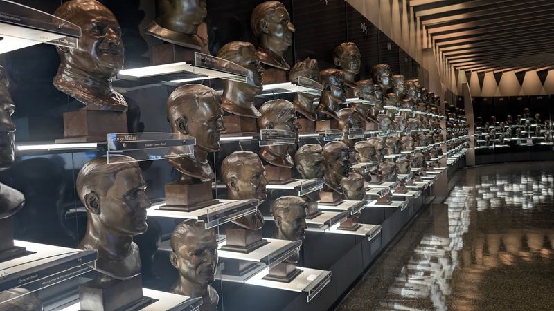 The Hall of Busts: Where Football Royalty Lives The Hall of Busts: Where Football Royalty Lives