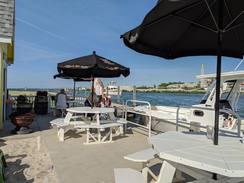 The Huron Lighthouse Visible From Your Table