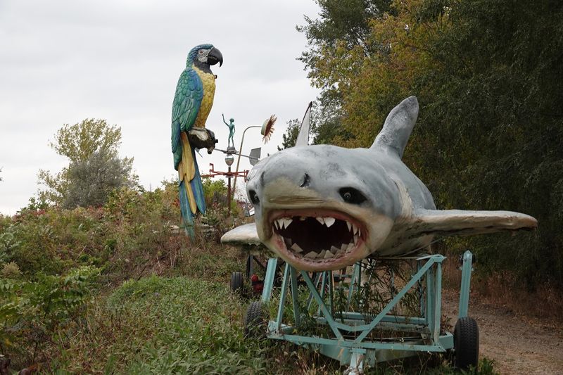The Jaws Shark and Movie Props