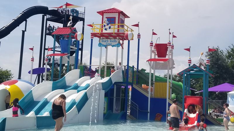 The Kids' Zone and Splash Areas for Little Ones