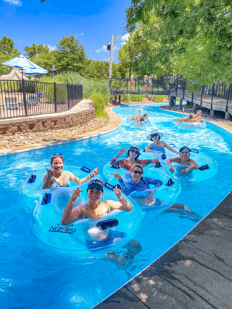 The Lazy River: Slow Down and Float a While The Lazy River: Slow Down and Float a While