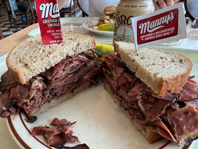The Legendary Corned Beef Sandwich Up Close The Legendary Corned Beef Sandwich Up Close